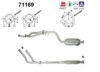 MERCE 2024907119 Catalytic Converter